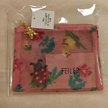 페이러 하이디 메쉬 파우치 핑크 미니