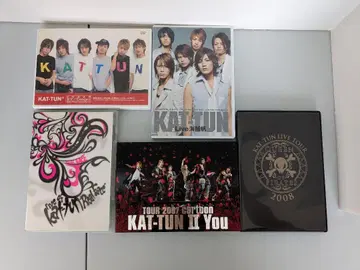 KAT-TUN 라이브 DVD 묶음 판매