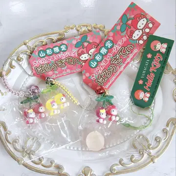 [미개봉 새상품] 지역 한정 키티 야마가타 한정 체리 버전 하로키티