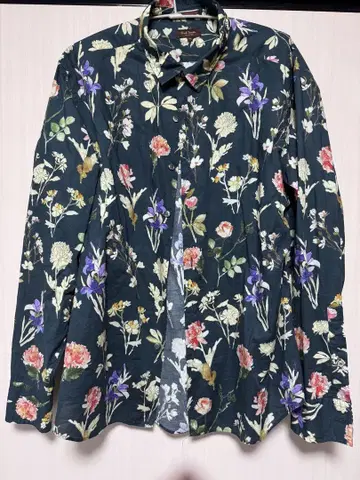 Paul Smith COLLECTION 꽃무늬 긴팔 셔츠 XL