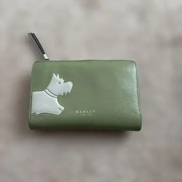 RADLEY London 그린 가죽 접이식 지갑