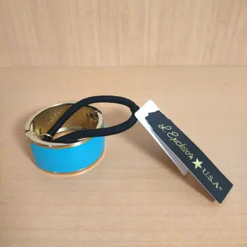 프렌치 슬랙스 커프 포니 가죽 시리즈 터콰이즈 블루
