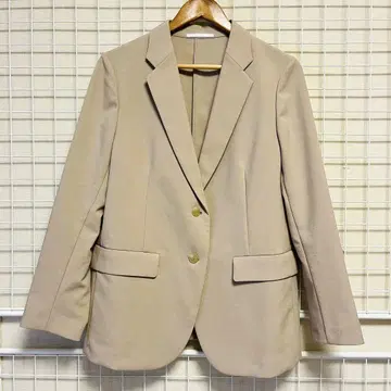 UNIQLO 감동 자켓 베이지 XL