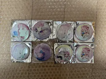 꽃 숨기는 너의 메테올 꽃메 오로라 캔뱃지 스텔라 라비 8개 세트