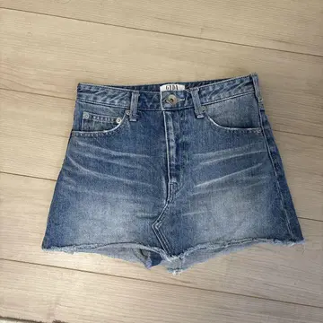 gyda 데님 숏팬츠