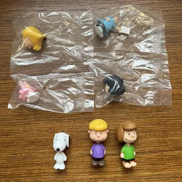 PEANUTS 피넛 나라분데스 세트 스누피 외 가챠