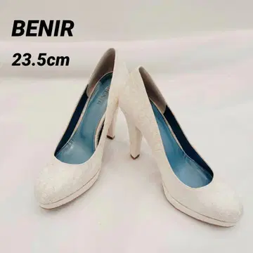 BENIR 브라이덜 슈즈 레이스 12cm 힐 23.5cm