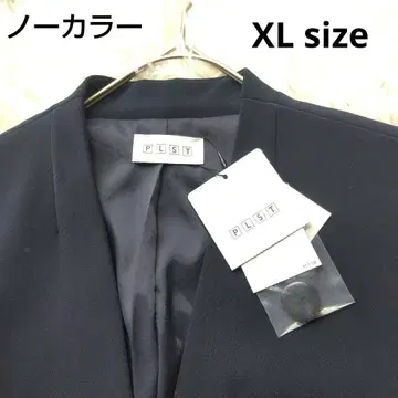 택 포함! PLST 네이비 테일러드 자켓 XL 네이비