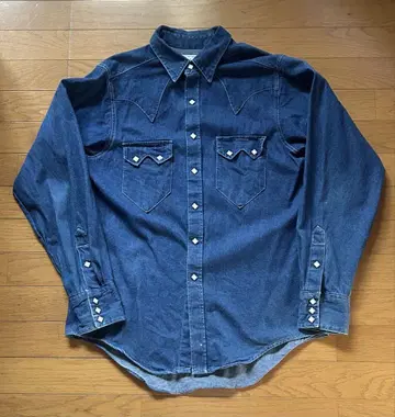 ROCKMOUNT 락마운트 데님 웨스턴 셔츠 USA제 사이즈 L
