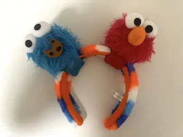 쿠키 몬스터와 엘모의 머리띠