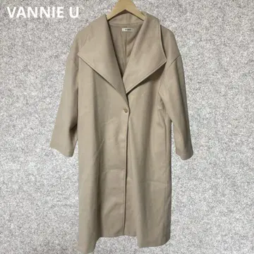 VANNIE U 베이지 체스터 코트