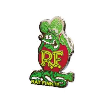 [배송비 세금 포함] Rat Fink 햇핀 그린 [RH003]