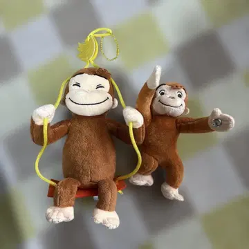 호기심 많은 조지 봉제 인형 세트