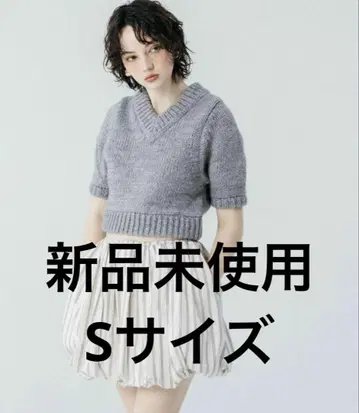 Baklava Crop Knit THE TOE 미사용 새상품 S