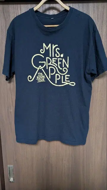 Mrs. GREEN APPLE TOUR 티셔츠 네이비 XL