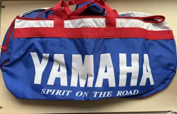 YAMAHA 보스턴 백 파랑/빨간색