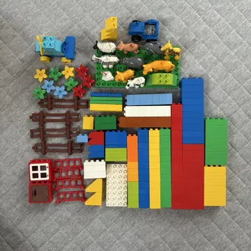 LEGO 듀플로 컬러풀 레고 세트 동물 포함