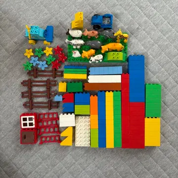 LEGO 듀플로 컬러풀 레고 세트 동물 포함