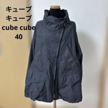 센소유니코 cube cube 40 후드 부착 그레이 아우터