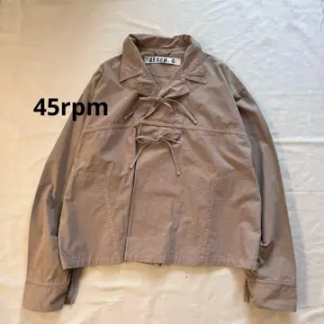 45rpm 코튼 리본 풀오버 블라우스 셔츠