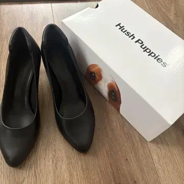 Hush Puppies 블랙 하이힐 KA44905BK 23.5cm