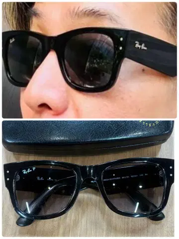 기무라 타쿠야 레이밴 웨이페어러 편광 렌즈 그레이