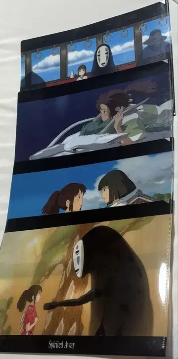 센과 치히로의 행방불명 클리어 파일 4장 세트