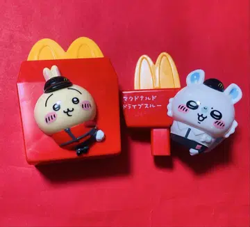 치이카와 (먼작귀) 맥도날드 콜라보 피규어 2개 세트