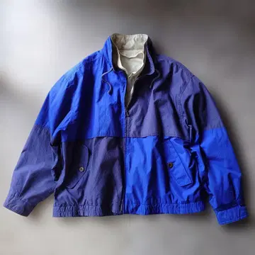 유즈드 런던 포그 드리즐러 스윙탑 스탠드 카라 투톤