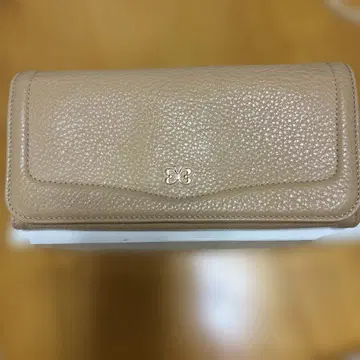 HANAEMORI 베이지 장지갑
