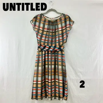 W0513S UNTITLED 무릎 기장 원피스