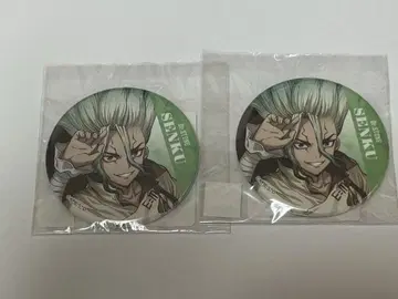 Dr.STONE 이시가미 센쿠 DMM 스크래치 복권 캔뱃지