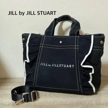 JILL by JILL STUART 프릴 토트백 블랙