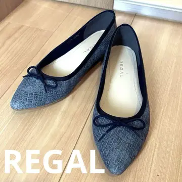 리갈 펌프스 플랫슈즈 여성용 23 네이비 REGAL