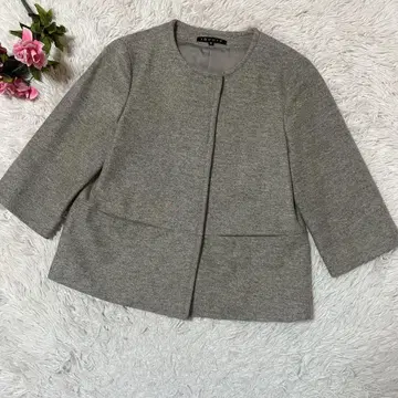 Theory 띠어리 숏코트 그레이 2 M 울 자켓