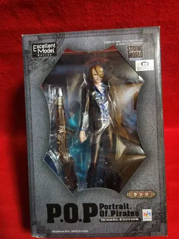 원피스 P.O.P 상디 Strong Edition 피규어