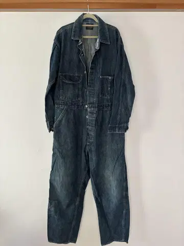DENIME 인디고 데님 오버롤
