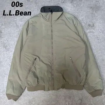 00s L.L.Bean 웜업 자켓 베이지 엘엘빈