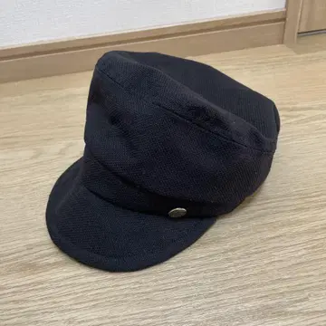 [ 새상품급 ] CA4LA 카시라 헌팅 캡 블랙 조절 가능