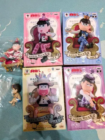 오소마츠 6쌍둥이 DXF 피규어 6체 세트