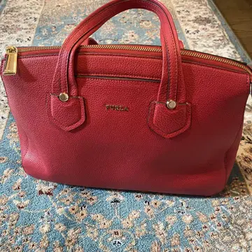 [ 가격 인하 협상 가능 ] FURLA 빨간색 핸드백