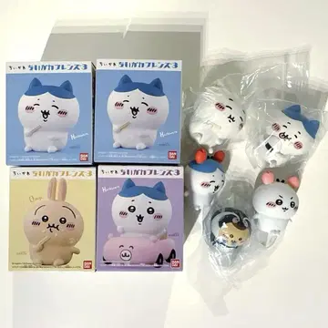 치이카와 치이카와 프렌즈 3 수족관 하치와레 밤만쥬 게 소프트 비닐