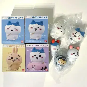 치이카와 치이카와 프렌즈 3 수족관 하치와레 밤만쥬 게 소프트 비닐