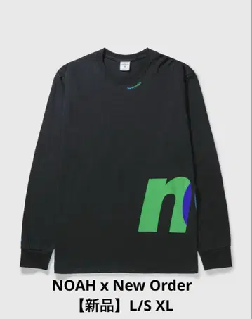 [ 새상품 ] NOAH x New Order L/S XL 뉴 오더