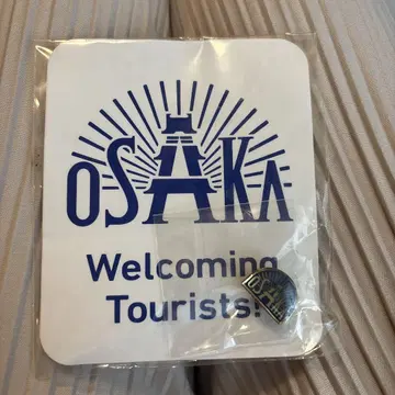 OSAKA 메탈 핀 배지
