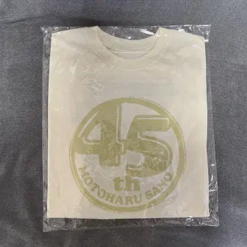 사노 모토하루 45th ANNIVERSARY TOUR 티셔츠