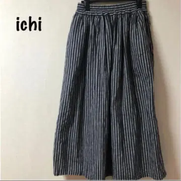 ichi 스트라이프 스커트