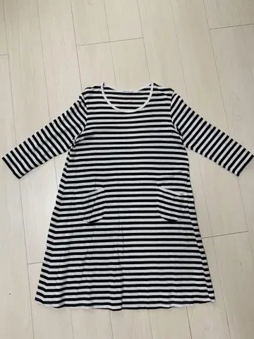 marimekko 보더 원피스