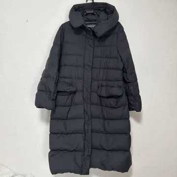 유니클로 질 샌더 블랙 롱 다운 자켓 XL