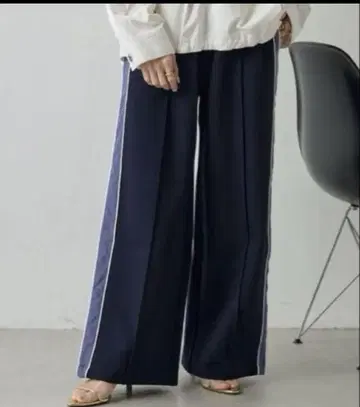 콜라주 개럴개런트 사이드 라인 이지 팬츠/네이비
